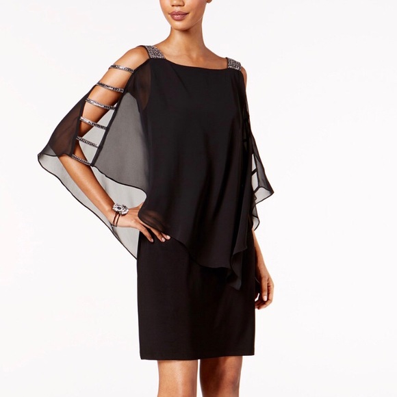 MSK Dresses & Skirts - MSK embellished black dress